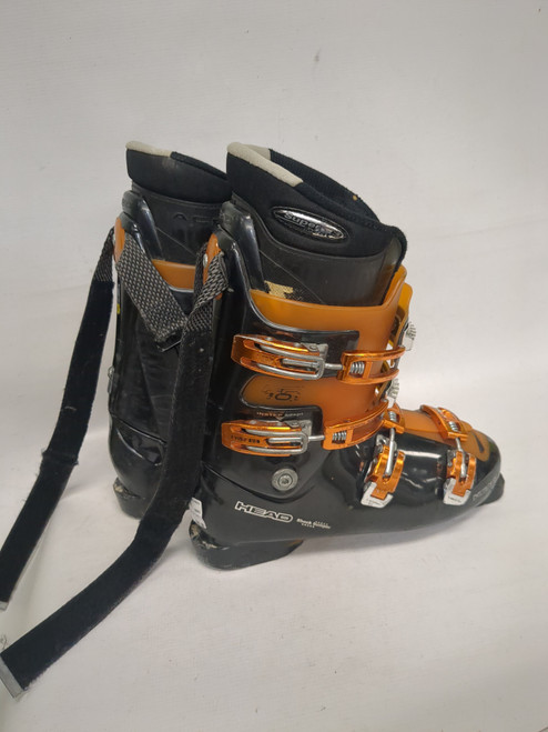 Vist Large View of Product Image Which is Used Head SUPER HEAT 3 Mens DH Ski Boot Orange 295 MP - M11.5