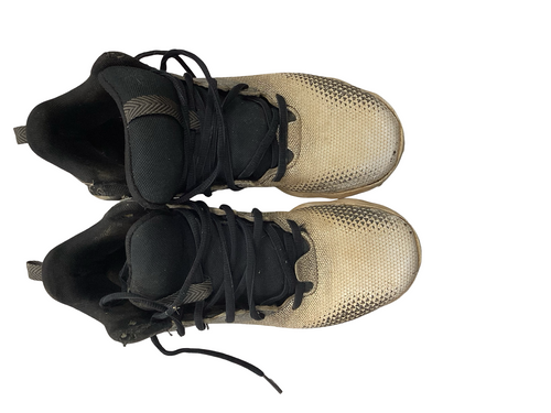 Vist Large View of Product Image Which is Used Under Armour BB CLEATS BB/SB Cleats Black Youth 06.0