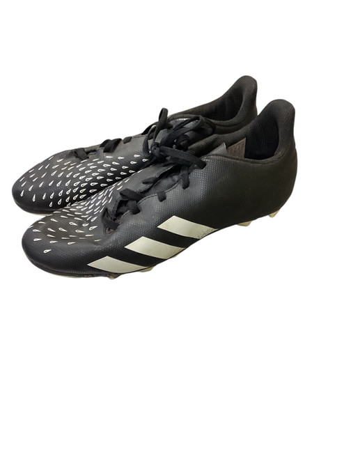 Vist Large View of Product Image Which is Used Adidas Soccer Cleats Black Junior 06
