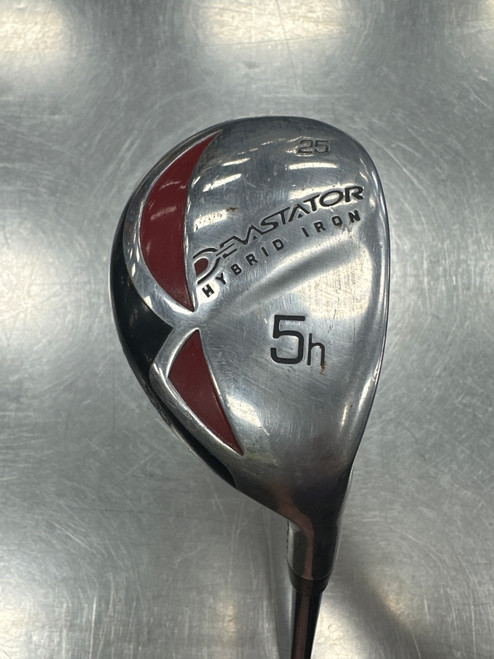 Vist Large View of Product Image Which is Used Knight DEVASTATOR Mens Hybrid Club RH 5 Hybrid