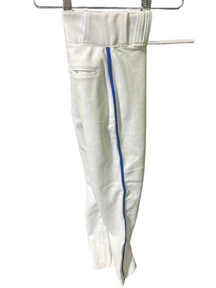 Vist Large View of Product Image Which is Used Champro CHAMPRO STRAIGHT LEG YTH PANTS SM BB/SB Pant Boys Royal Blue And White SM