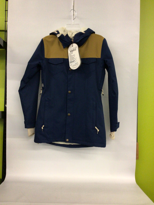 Vist Large View of Product Image Which is Used Outerwear Heavy Jacket W Royal Blue XL
