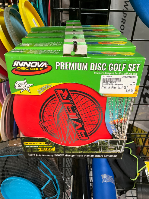 Vist Large View of Product Image Which is New Premium Disc Golf SET