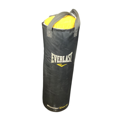 Vist Large View of Product Image Which is Used Everlast 100LB HEAVY BAG Boxing Heavy Bag Black 100 lb