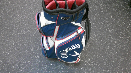 Vist Large View of Product Image Which is Used Callaway CART BAG Mens Cart Bag Navy Blue