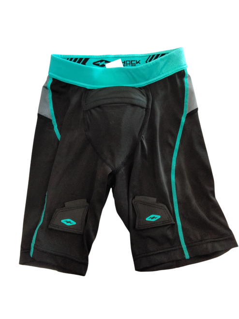 Vist Large View of Product Image Which is Used Shock DR PELVIC PROTECTOR Hockey Accessory Black XS