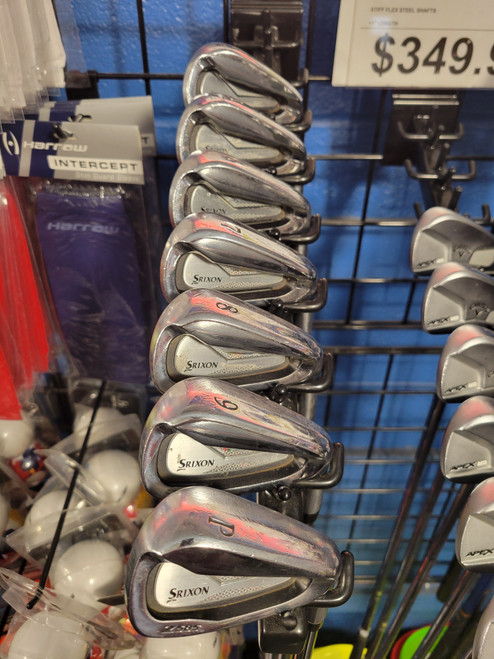 Vist Large View of Product Image Which is Used Srixon Z585 Mens Iron Set RH 4I-PW