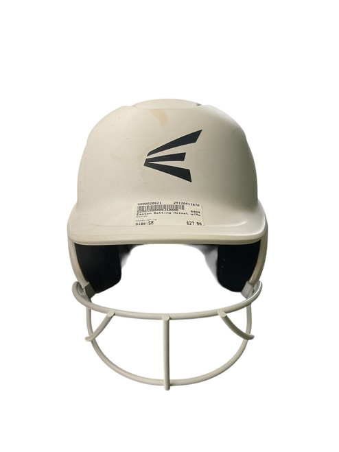 Vist Large View of Product Image Which is Used Easton Batting Helmet w/Mask White SM