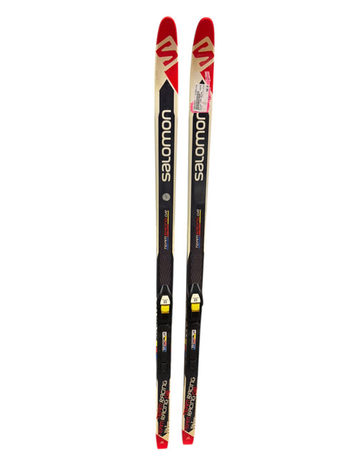 Vist Large View of Product Image Which is Used Salomon TEAM RACING Boys XC Ski/Binding