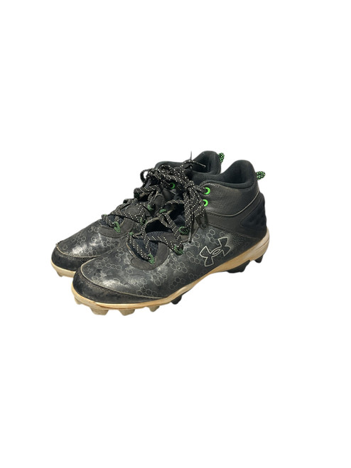 Vist Large View of Product Image Which is Used Under Armour BRYCE HARPER BB CLEATS BB/SB Cleats Black Senior 6