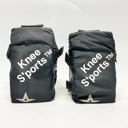 Vist Large View of Product Image Which is Used All Star KNEE SAVER BB/SB Catchers Knee Savers Black