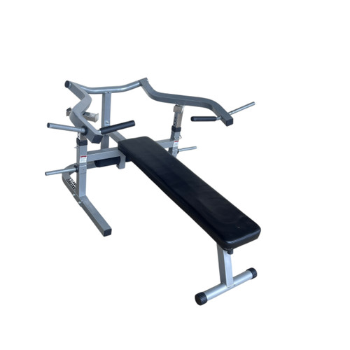 Vist Large View of Product Image Which is Used Valor Fitness PLATE LOADED Standard Bench