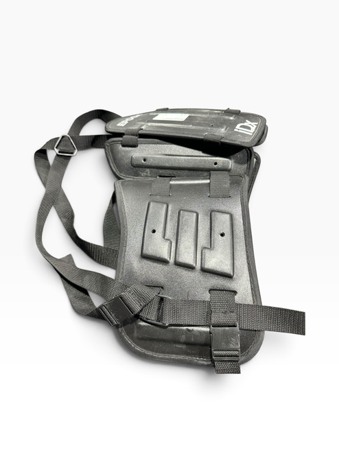 Vist Large View of Product Image Which is Used Epoch IDX Lacrosse Rib Pads Black MD