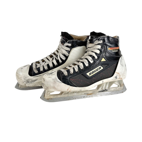 Vist Large View of Product Image Which is Used Bauer SUPREME 3000 Goalie Skate Senior 8D 11506-S000230604