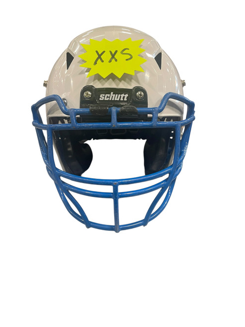 Vist Large View of Product Image Which is Used Schutt VENGEANCE FB Helmet White XXS