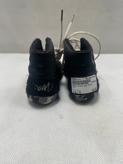 Vist Large View of Product Image Which is Used Rudis Wrestling Shoes Black Junior 03