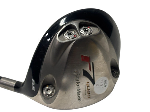 Vist Large View of Product Image Which is Used Taylormade R7 QUAD Mens Golf Driver RH 8.5 Degree 44.5" w/ 65g S-Flex Shaft