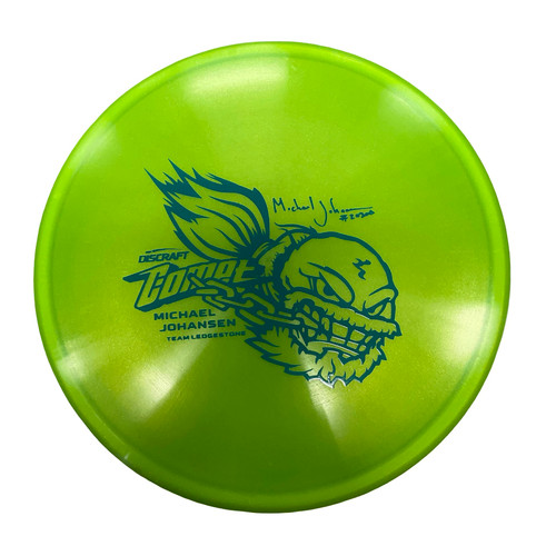 Vist Large View of Product Image Which is Used Discraft Z COMET Disc Golf Putter Green