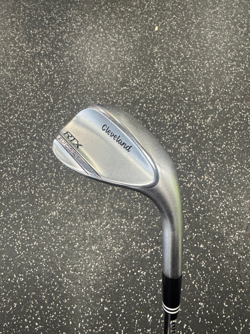 Vist Large View of Product Image Which is Used Cleveland RTX ZIPCORE Golf Wedge Mens RH 58 Degree