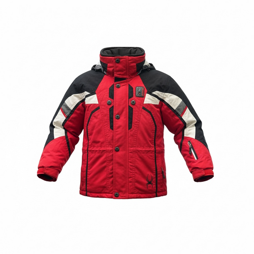 Vist Large View of Product Image Which is Used Spyder Outerwear Heavy Jacket Y Red MD