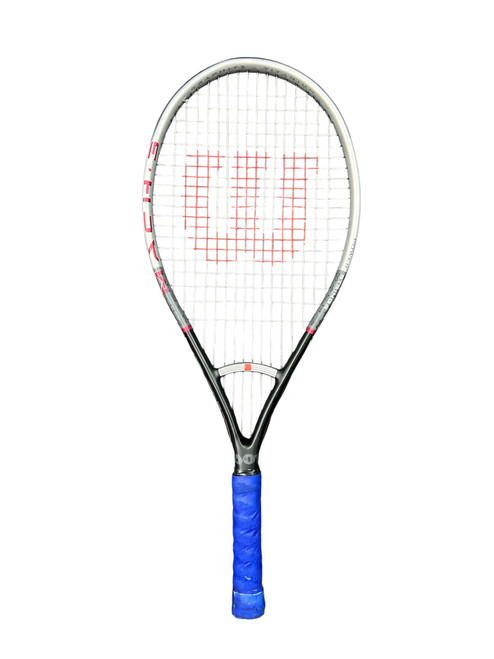 Vist Large View of Product Image Which is Used Wilson MACH 3 Adult Tennis Racquet Black Unknown