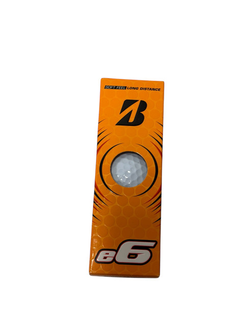 Vist Large View of Product Image Which is New Bridgestone E6 3 Ball - Golf Ball Sleeve
