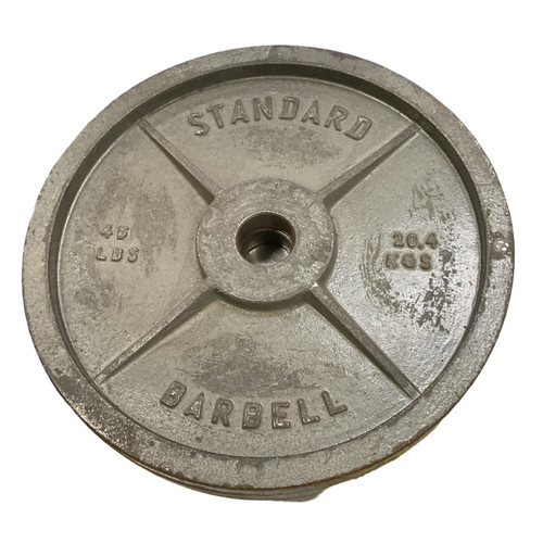 Vist Large View of Product Image Which is  Standard Plate (Each) 45 lb