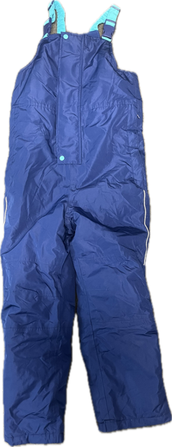 Vist Large View of Product Image Which is Used Snow Bibs Y Royal Blue LG