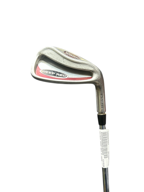 Vist Large View of Product Image Which is Used Wilson DEEP RED Mens Individual Iron RH 8 Iron