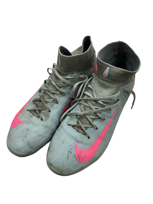 Vist Large View of Product Image Which is Used Nike MERCURIAL Soccer Cleats Carolina Blue Senior 8