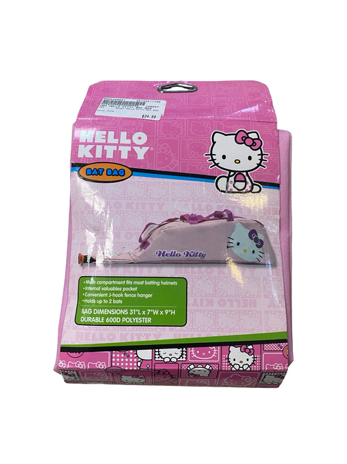 Vist Large View of Product Image Which is Used USA HELLO KITTY BAT BAG BB/SB Player Carry Bag Pink