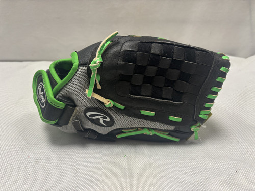 Vist Large View of Product Image Which is Used Rawlings PM115SNG BB/SB Glove RH Throw Black 11 1/2"