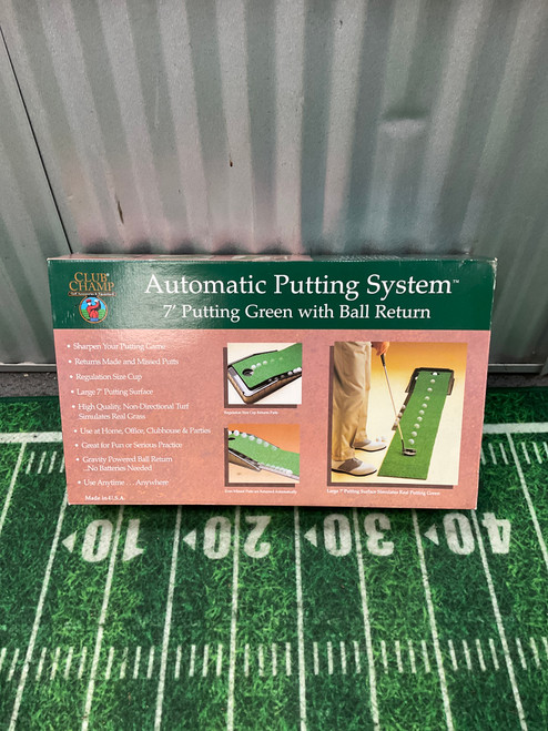 Vist Large View of Product Image Which is Used Club Champ AUTOMATIC PUTTING SYSTEM Golf Accessory