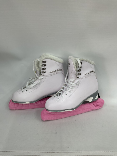 Vist Large View of Product Image Which is Used SOFT SKATE BY JACKSON WomensFigure Skate White Senior 8