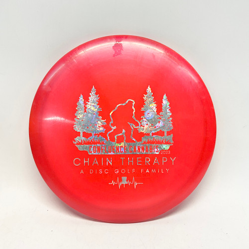 Vist Large View of Product Image Which is Used Discraft Z LINE BUZZZ Disc Golf Mid Range Red 180g