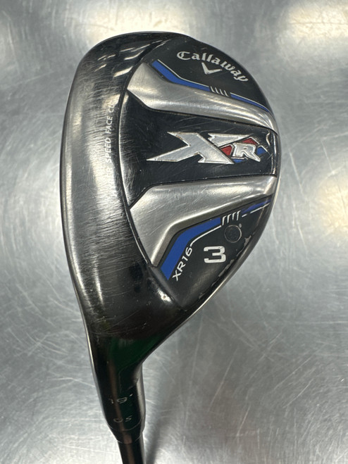 Vist Large View of Product Image Which is Used Callaway XR16 Mens Hybrid Club LH 3 Hybrid