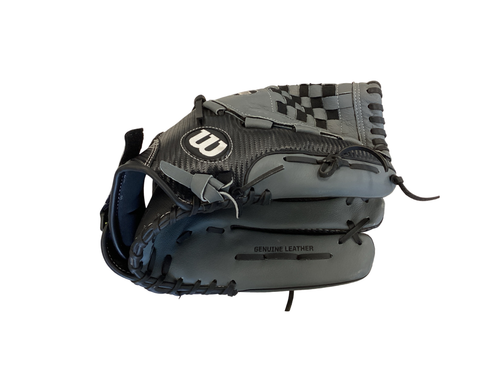 Vist Large View of Product Image Which is Used Wilson A360 Baseball/Softball Glove RH Throw Grey 14"