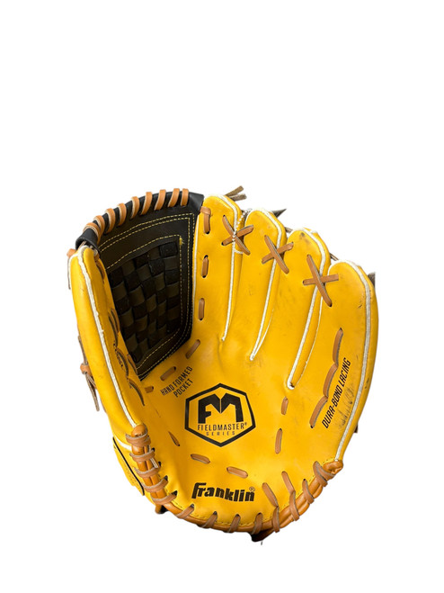 Vist Large View of Product Image Which is Used Franklin FI BB/SB Glove RH Throw Brown 12 1/2"
