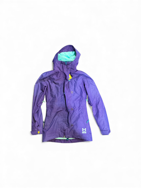 Vist Large View of Product Image Which is Used Under Armour Outerwear Heavy Jacket W Purple XS