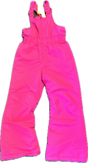 Vist Large View of Product Image Which is Used Snow Bibs Y Pink Junior