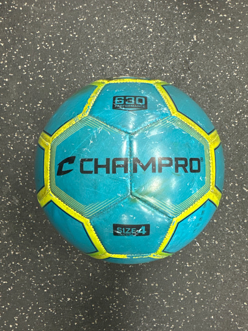Vist Large View of Product Image Which is Used Champro 630 All Size Soccer Ball Teal 4