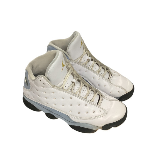 Vist Large View of Product Image Which is Used Nike JORDAN 13 RETRO Basketball Shoes M White Senior 10.5