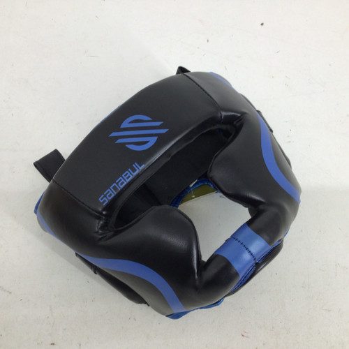 Vist Large View of Product Image Which is Used Sanabul SR S/M HEAD GEAR Martial Arts Head Gear Black