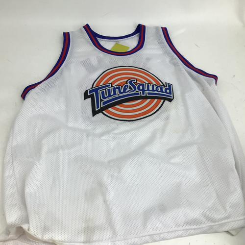 Vist Large View of Product Image Which is Used TUNESQUAD 23 JORDAN 3XL BBALL JERSEY Sleeveless Spirit Wear M 3X