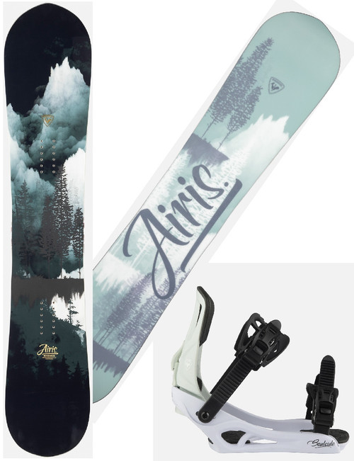 Vist Large View of Product Image Which is New ROSSIGNOL 25 AIRIS 152cm W/ BINDINGS