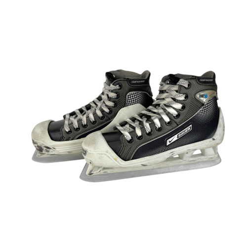 Vist Large View of Product Image Which is Used Bauer SUPREME ONE55 Goalie Skate Junior 4D 11506-S000234509