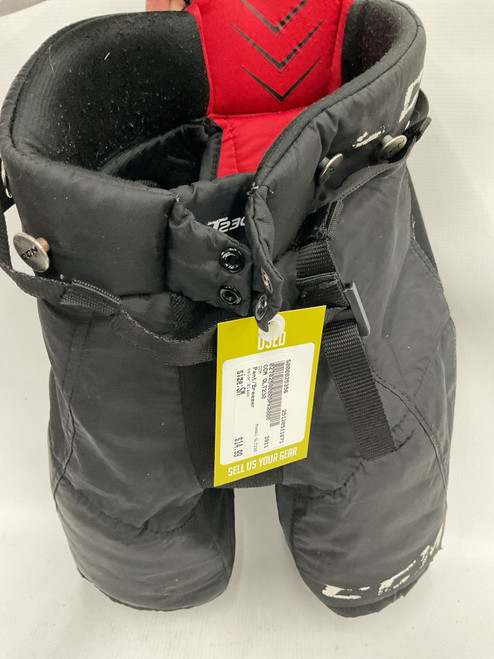 Vist Large View of Product Image Which is Used CCM QLT230 Youth Pant Black SM