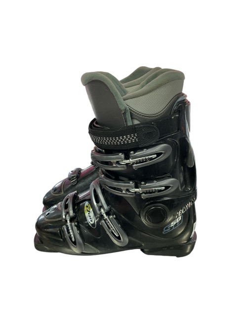 Vist Large View of Product Image Which is Used Tecnica 50 Womens DH Ski Boot Black 270 MP - M09 - W10
