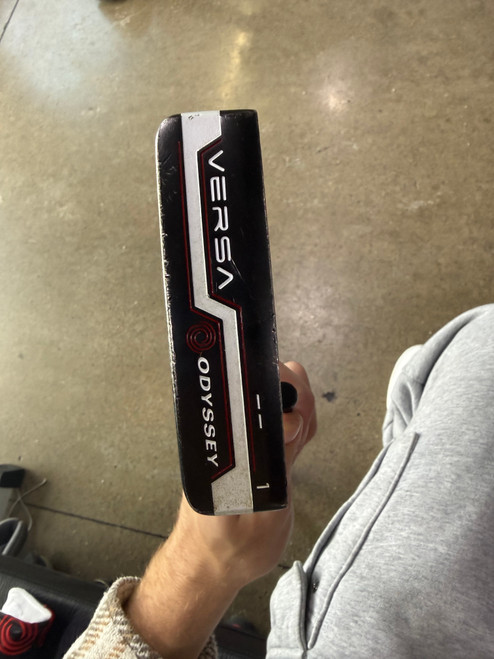 Vist Large View of Product Image Which is Used Odyssey VERSA 1 Mens Putter RH