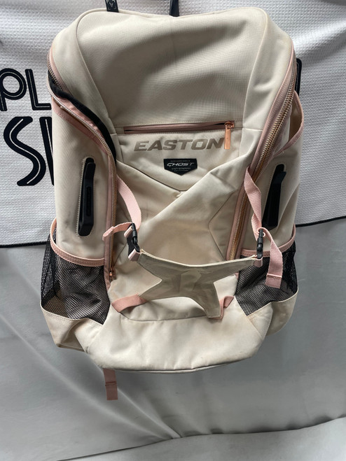 Vist Large View of Product Image Which is Used Easton GHOST BB/SB Player Backpack White